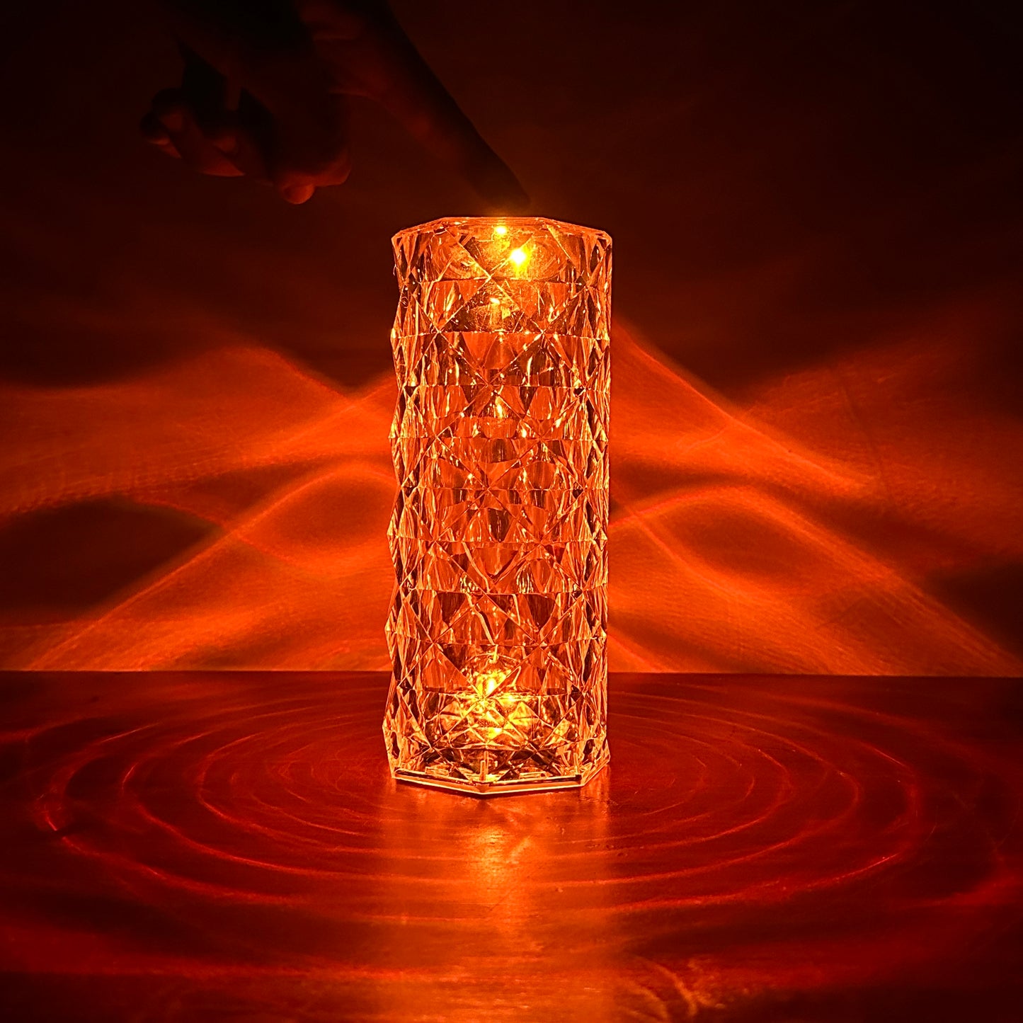 Lustre Crystal Lamp