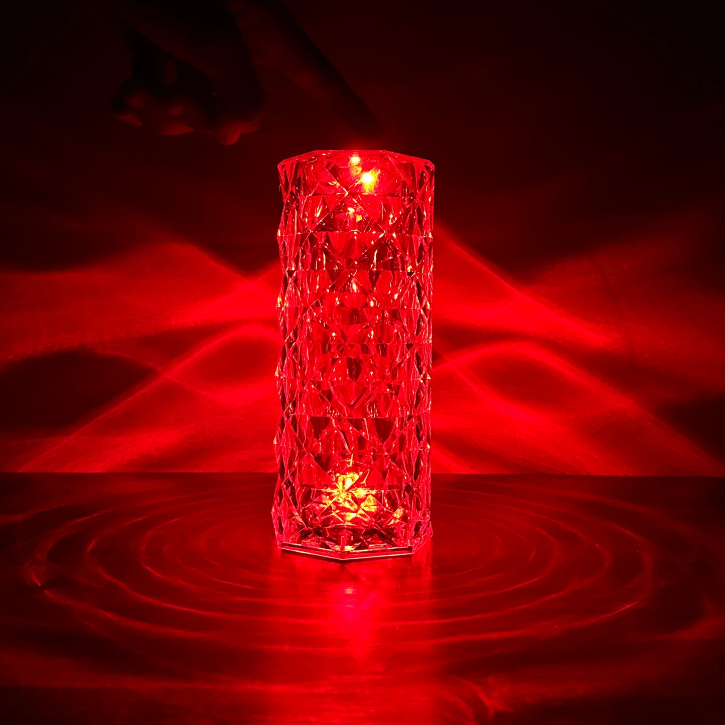 Lustre Crystal Lamp